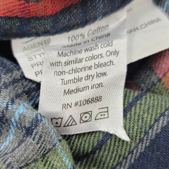 Appaman Boys Plaid Button Down Shirt Size 10 Flannel - Picture 9 of 9